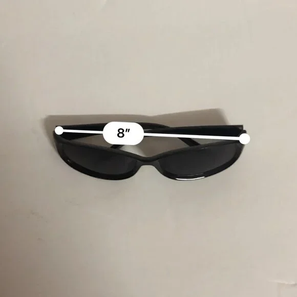 Adult One Size Black Sunglasses - Picture 5 of 6